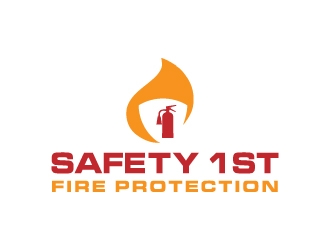 SAFETY 1ST FIRE PROTECTION logo design by createdesigns