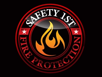 SAFETY 1ST FIRE PROTECTION logo design by Suvendu