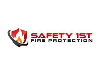 SAFETY 1ST FIRE PROTECTION logo design by lexipej