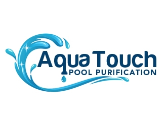 Aqua Touch Pool Purification logo design by samueljho