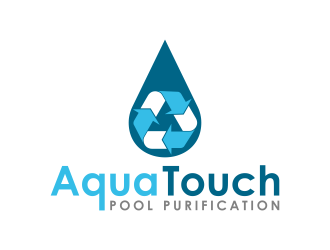 Aqua Touch Pool Purification logo design by rykos