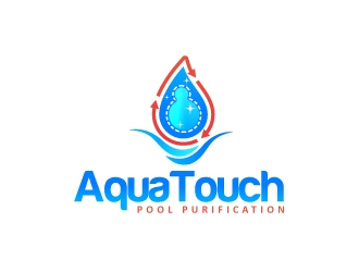 Aqua Touch Pool Purification logo design by Rock