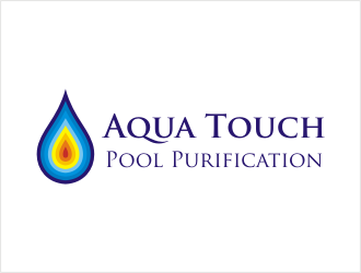 Aqua Touch Pool Purification logo design by bunda_shaquilla