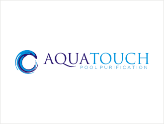 Aqua Touch Pool Purification logo design by bunda_shaquilla