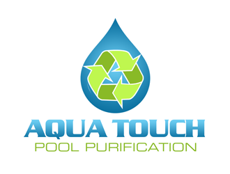 Aqua Touch Pool Purification logo design by kunejo