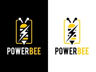 PowerBee logo design by Mailla