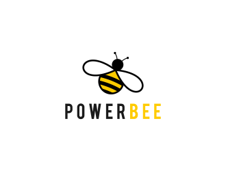 PowerBee logo design by Kanya