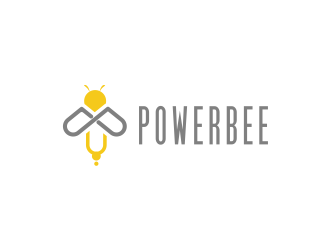 PowerBee logo design by amazing