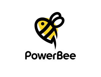 PowerBee logo design by VhienceFX