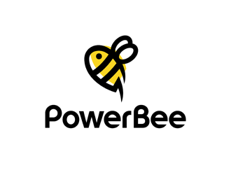 PowerBee logo design by VhienceFX