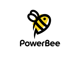 PowerBee logo design by VhienceFX