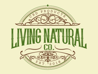 Living Natural Co. logo design by jaize