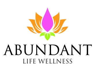 Abundant Life Wellness logo design by jetzu