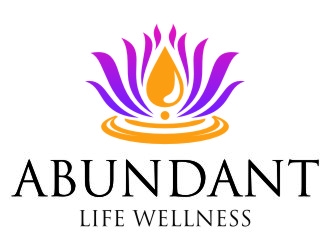 Abundant Life Wellness logo design by jetzu