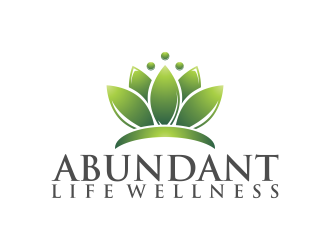Abundant Life Wellness logo design by BlessedArt