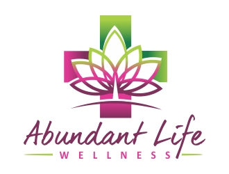 Abundant Life Wellness logo design by ruki