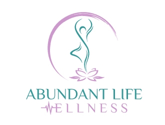 Abundant Life Wellness logo design by limo