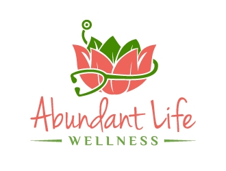 Abundant Life Wellness logo design by akilis13