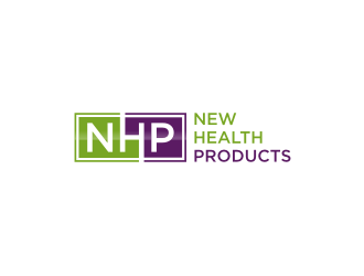 New Health Products OR NHP logo design by mbamboex