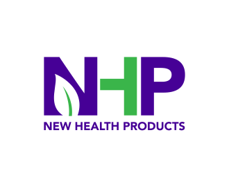 New Health Products OR NHP logo design by ingepro