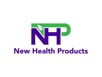New Health Products OR NHP logo design by ingepro