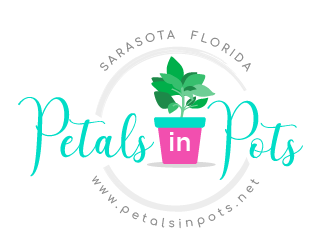 Petals In Pots logo design by prodesign