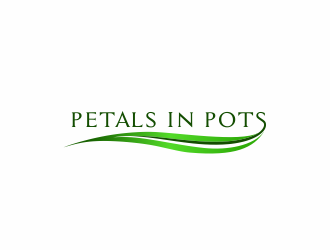 Petals In Pots logo design by MagnetDesign