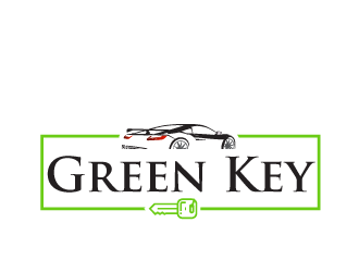 Green Key logo design by tec343