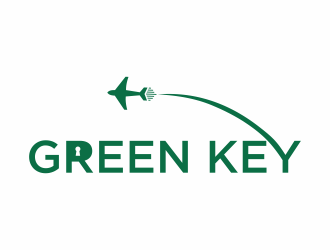 Green Key logo design by hopee