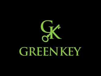 Green Key logo design by ingepro
