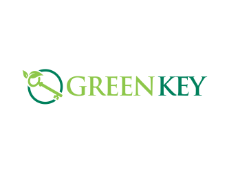 Green Key logo design by ingepro