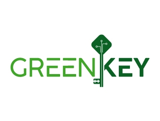 Green Key logo design by yans
