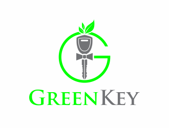 Green Key logo design by agus