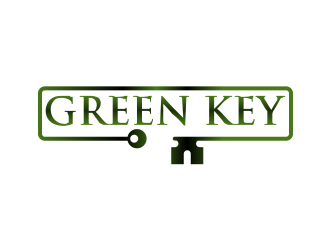 Green Key logo design by amazing