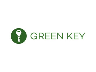 Green Key logo design by N1one