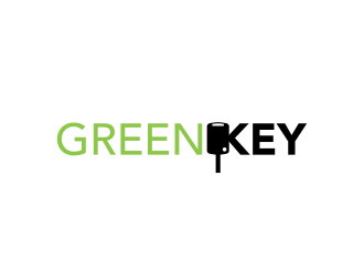 Green Key logo design by ingepro