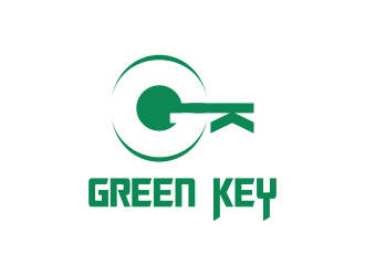 Green Key logo design by qqdesigns