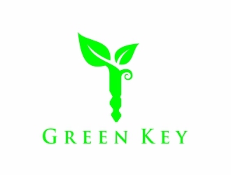 Green Key logo design by Eko_Kurniawan