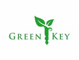 Green Key logo design by Eko_Kurniawan