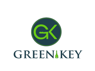 Green Key logo design by tec343