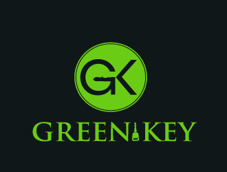 Green Key logo design by tec343