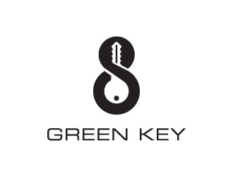 Green Key logo design by barokah