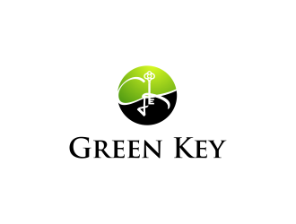 Green Key logo design by ammad