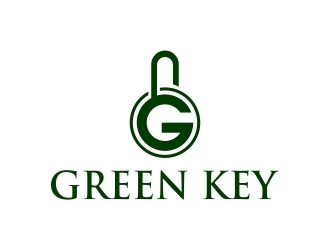 Green Key logo design by cikiyunn