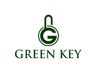 Green Key logo design by cikiyunn
