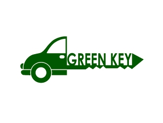 Green Key logo design by savvyartstudio