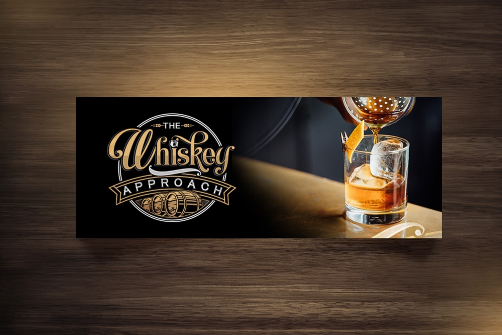 Whiskey Approach logo design by gcreatives