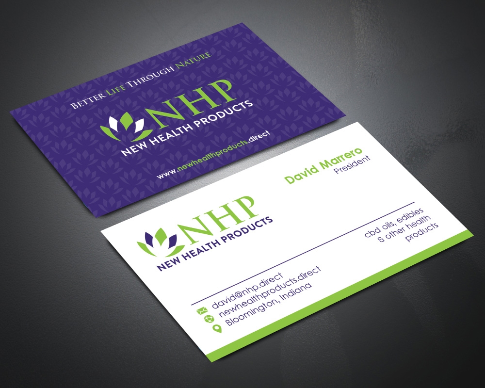 New Health Products OR NHP logo design by Boomstudioz