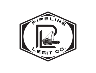 Pipeline Legit Co. logo design by nona