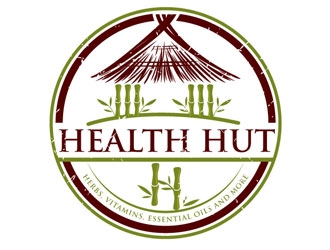 Health Hut logo design by shere